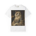 Ragdoll Victorian Duchess Cat Portrait T-Shirt