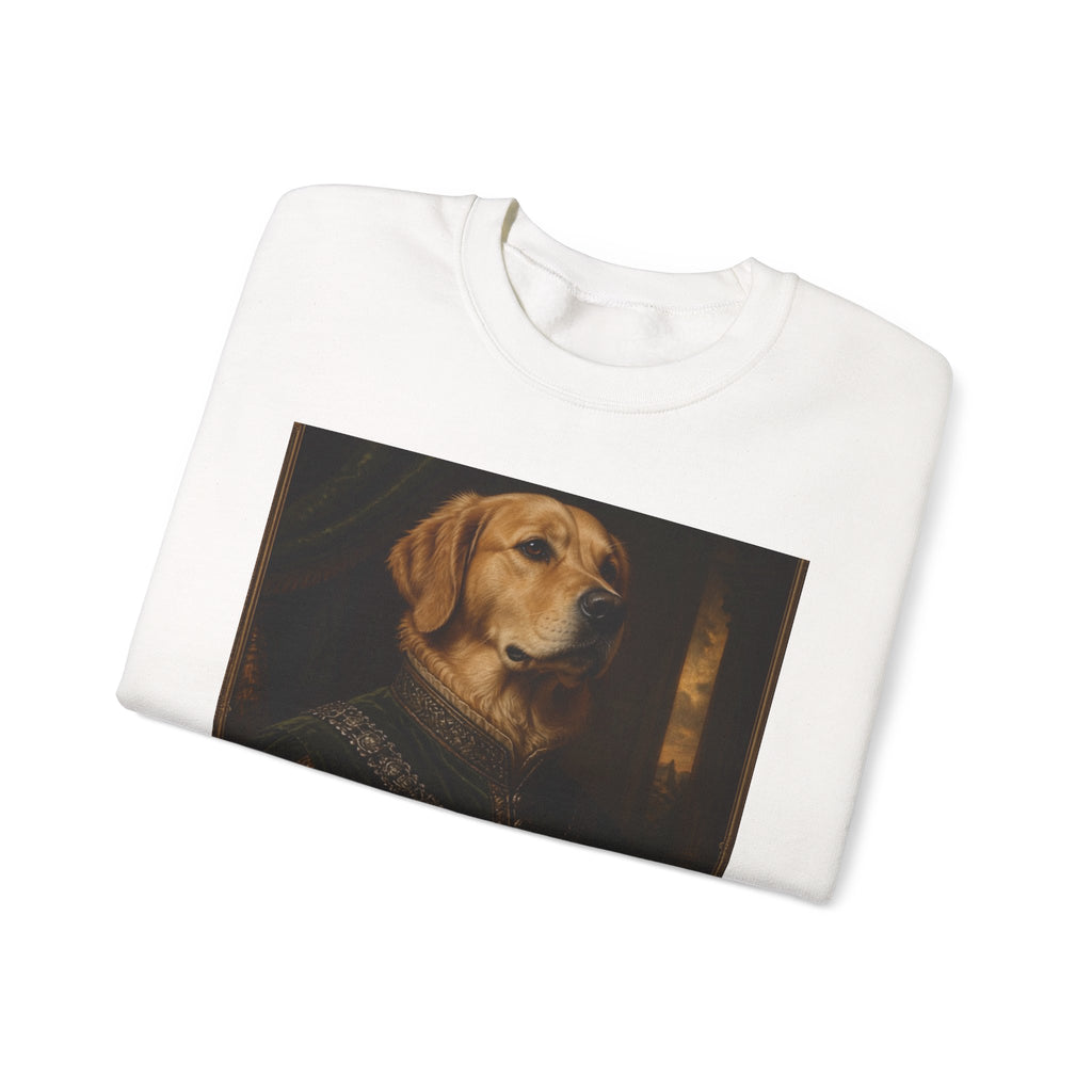 Crewneck Sweatshirt — Regal Portrait Dog Print