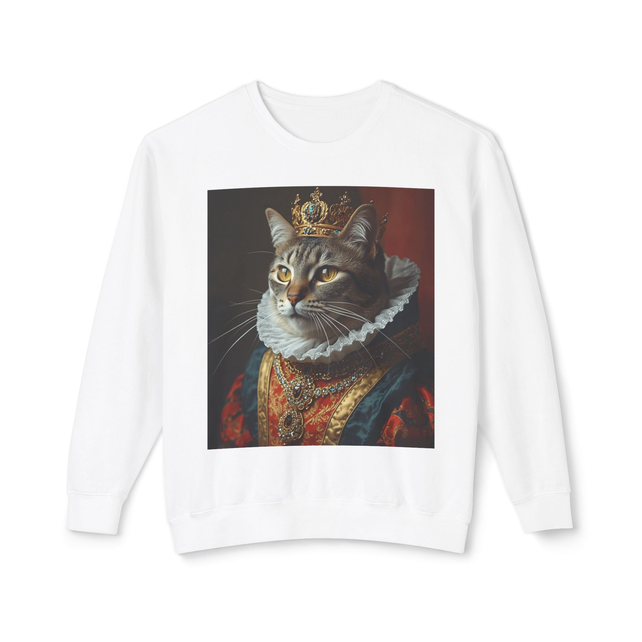 Royal Cat Portrait Sweatshirt