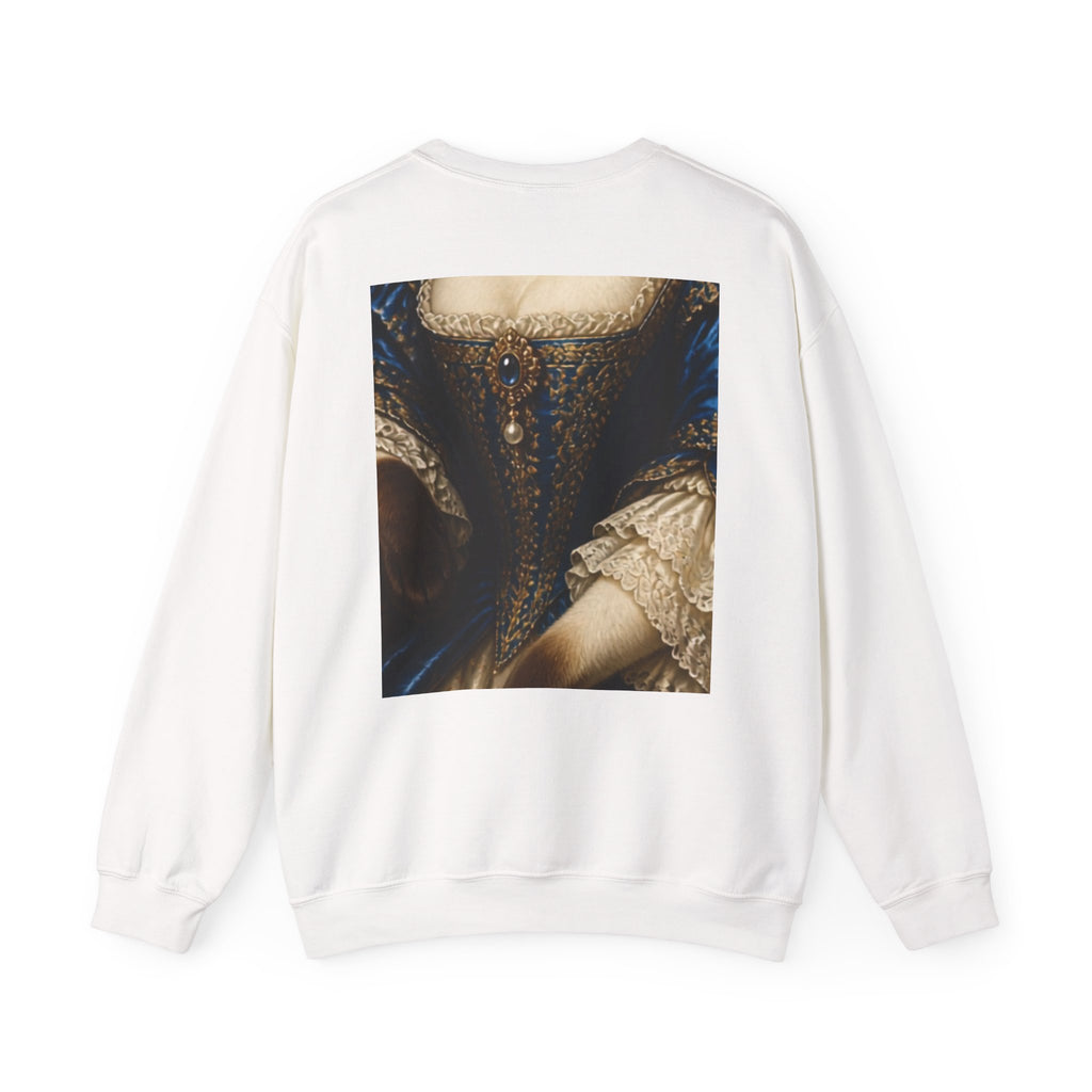 Regal Cat Portrait Sweatshirt