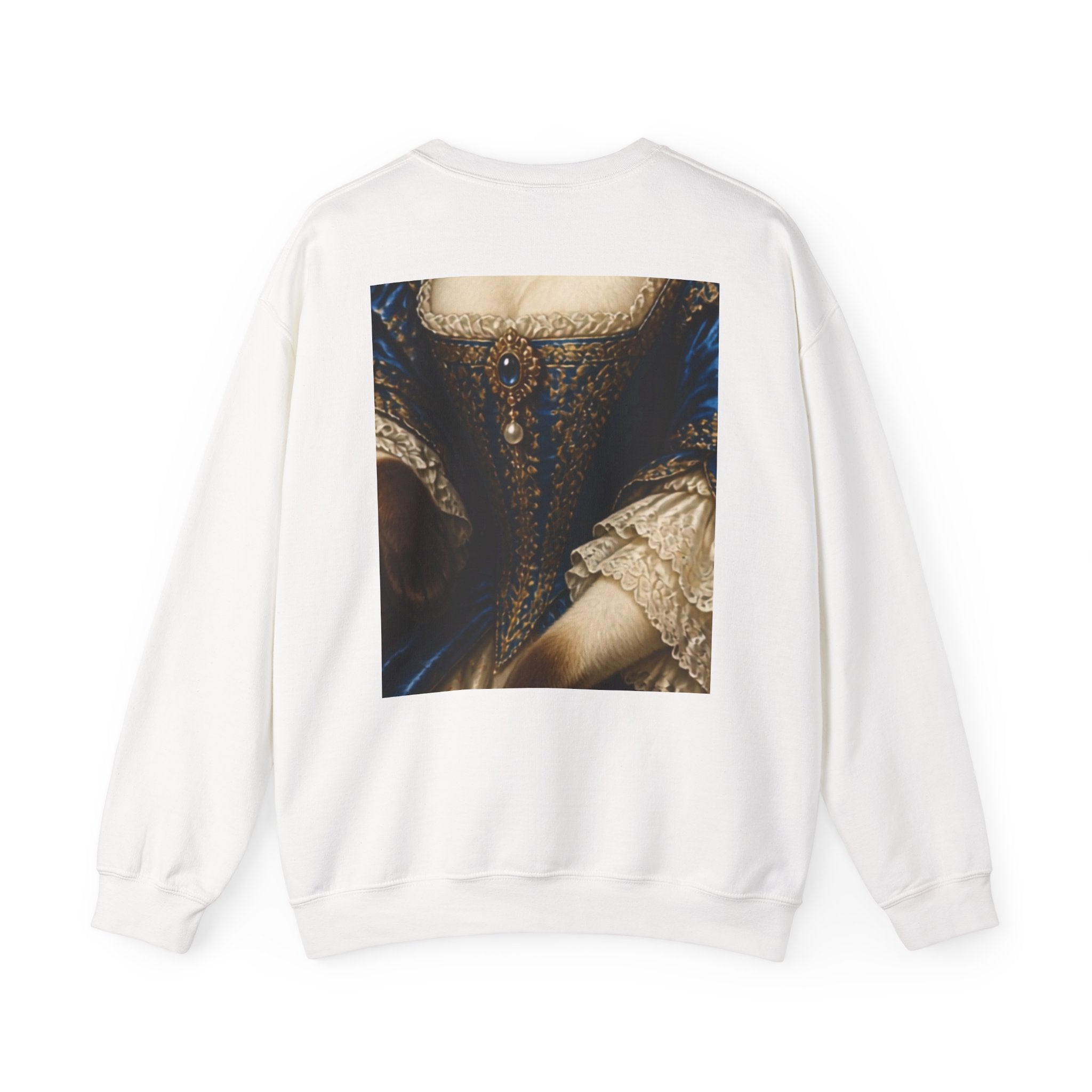 Regal Cat Portrait Sweatshirt