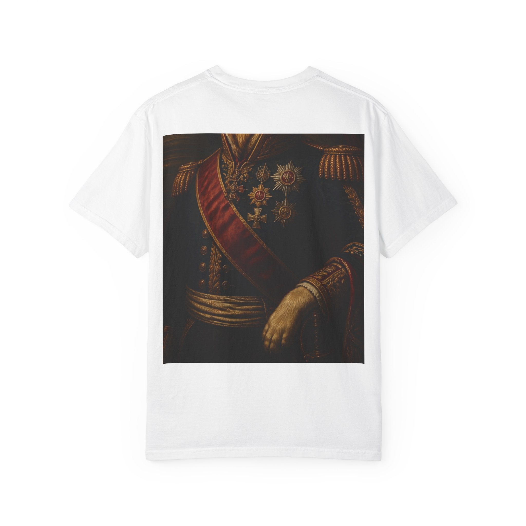 Regal Dog Portrait T‑Shirt — Vintage Canine Royalty Tee