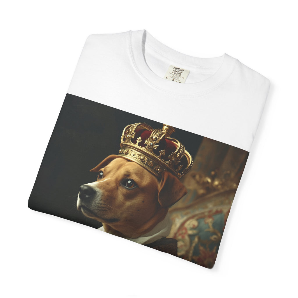 Dog King T-Shirt — Regal Portrait Pet Tee