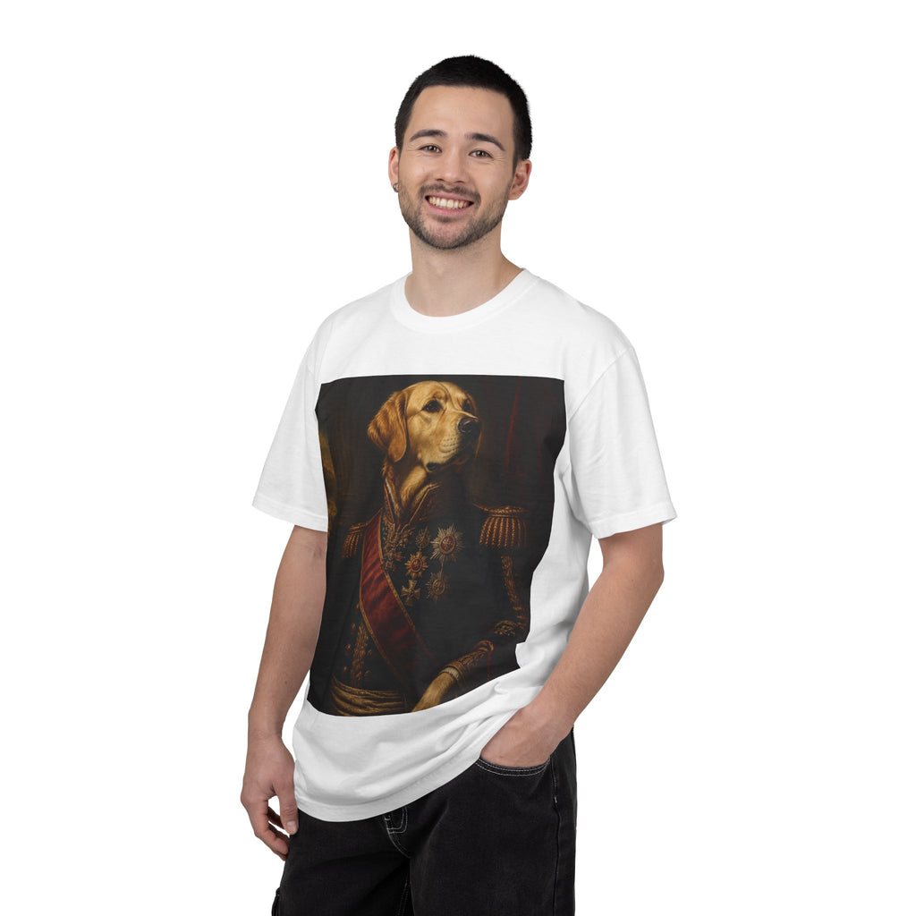 Regal Dog Portrait T‑Shirt — Vintage Canine Royalty Tee