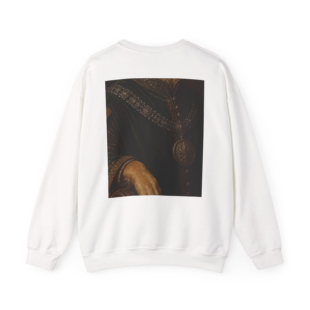 Crewneck Sweatshirt — Regal Portrait Dog Print