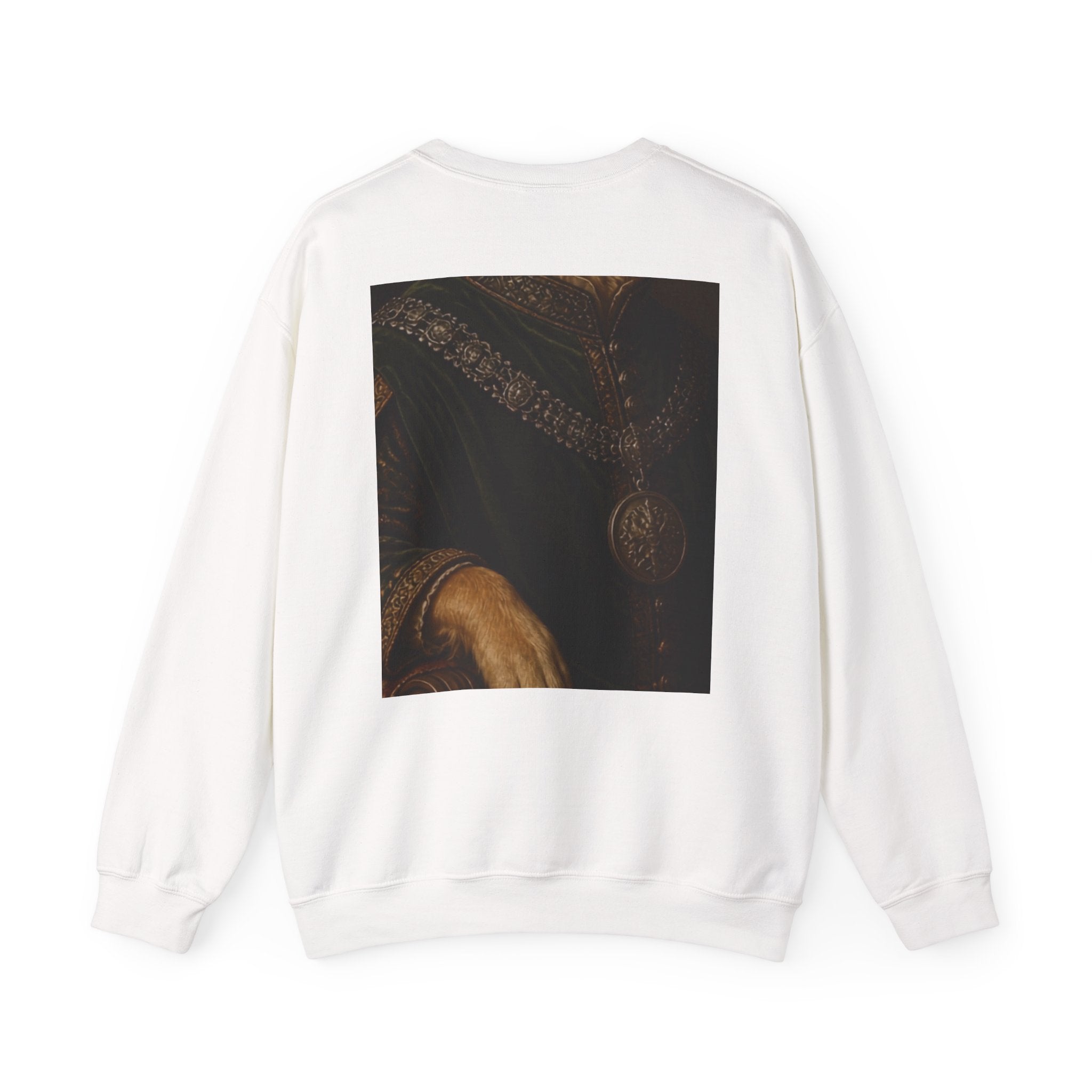 Crewneck Sweatshirt — Regal Portrait Dog Print