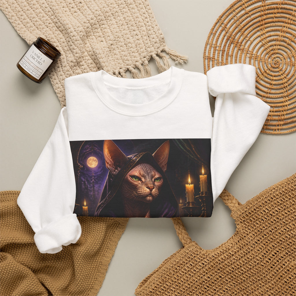 Mystic Cat Mage Sweatshirt