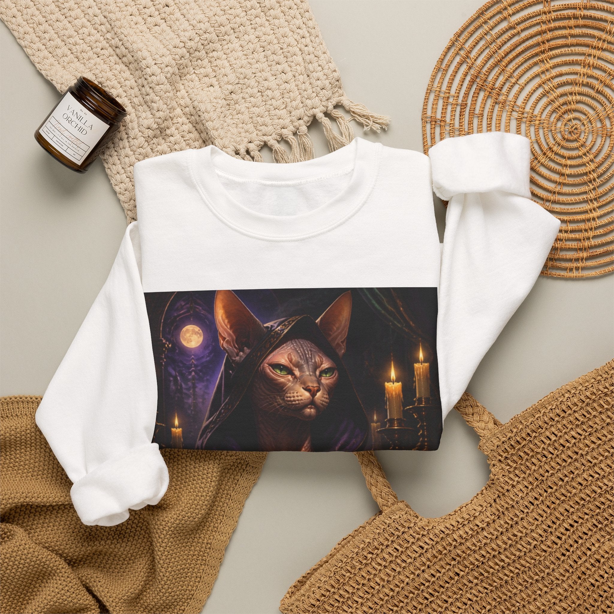 Mystic Cat Mage Sweatshirt