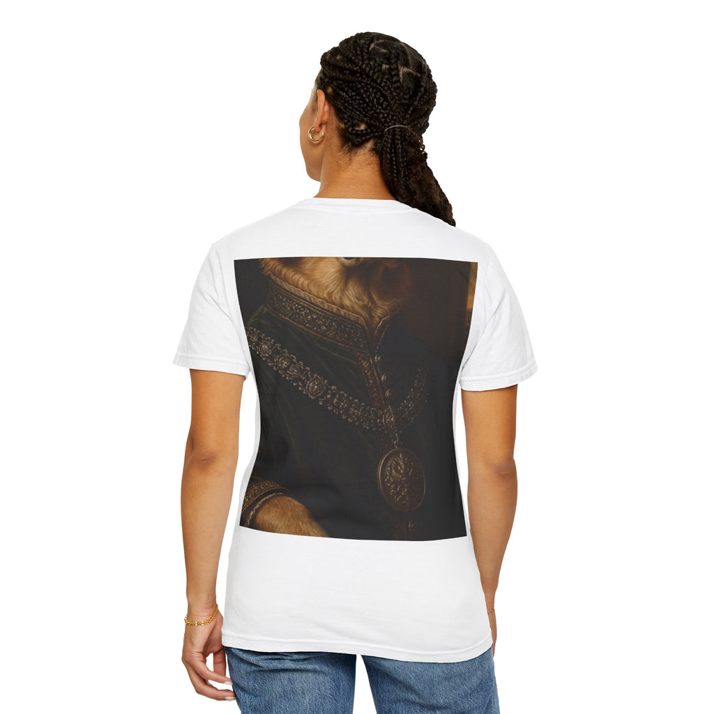Dog Portrait T-Shirt — Regal Golden Retriever Art Tee