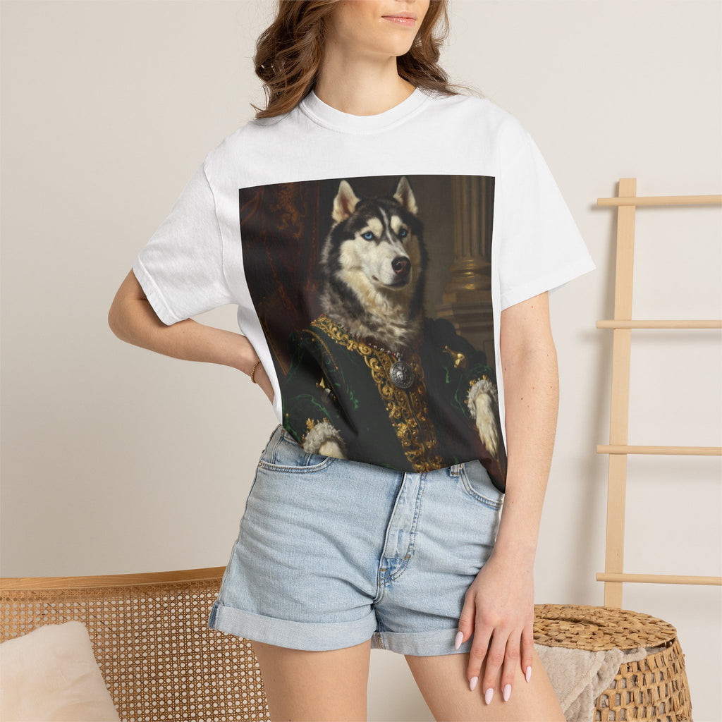 Regal Husky Portrait T-Shirt