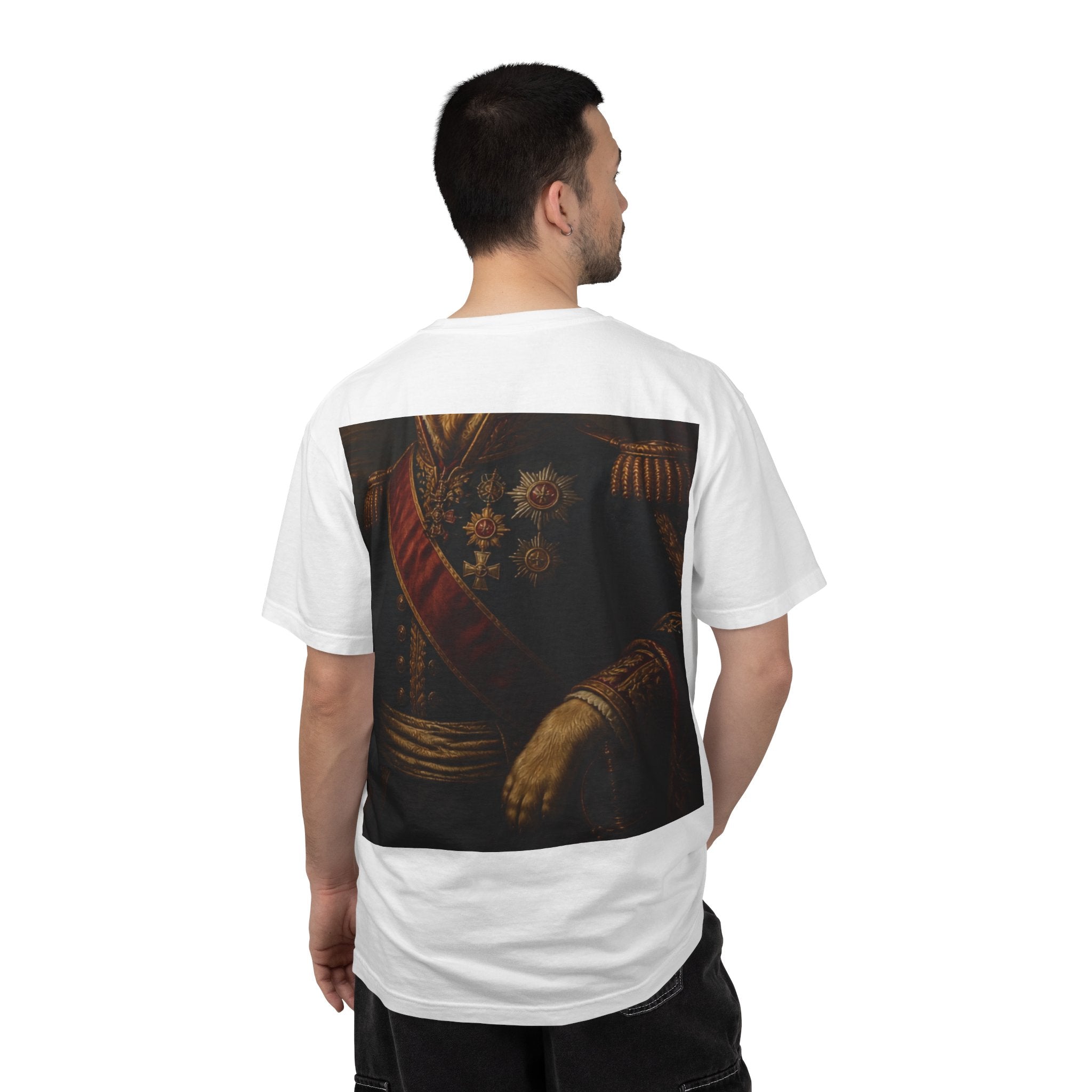 Regal Dog Portrait T‑Shirt — Vintage Canine Royalty Tee