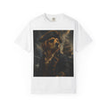 Pirate Captain Dog T-Shirt — Nautical Portrait Tee