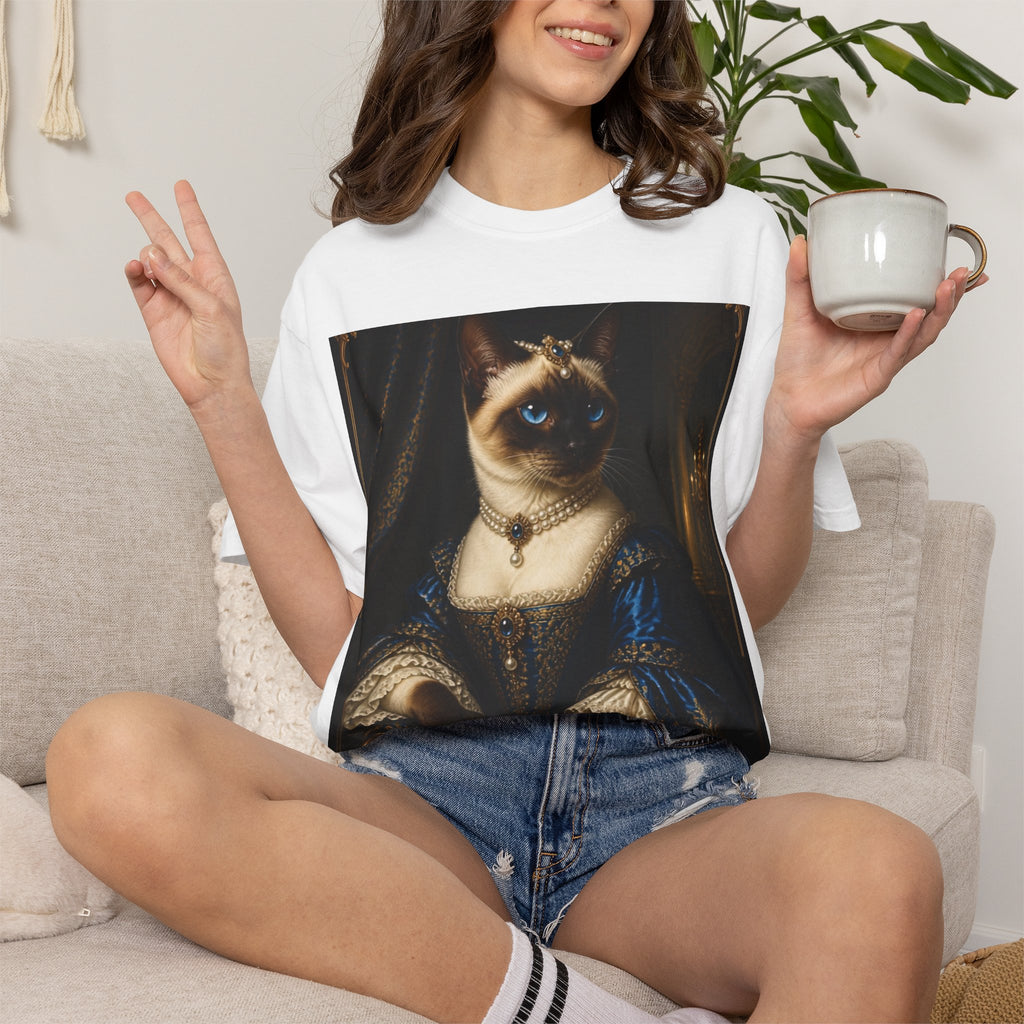 Regal Cat Portrait T-Shirt