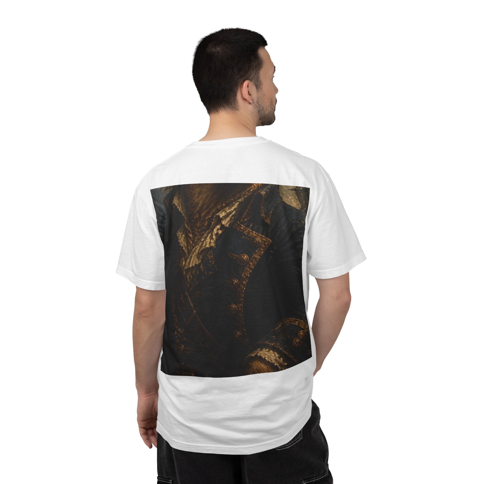 Pirate Captain Dog T-Shirt — Nautical Portrait Tee