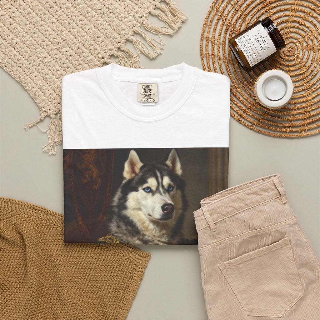 Regal Husky Portrait T-Shirt