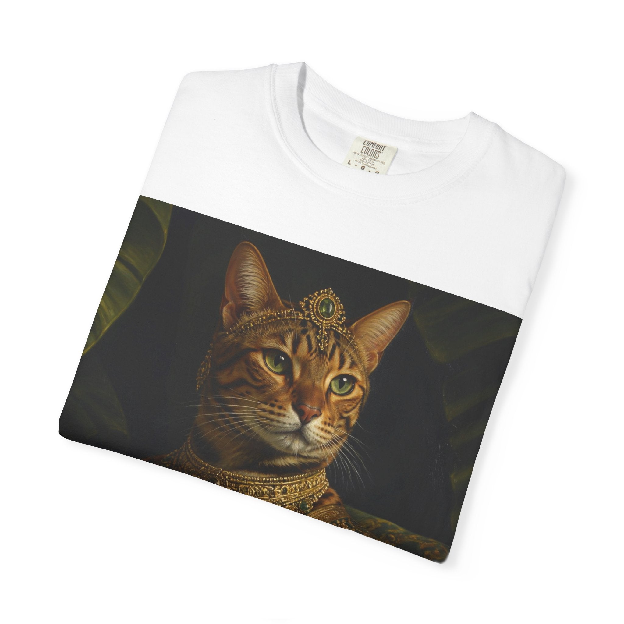 Royal Bengal Cat T-Shirt — Vintage Portrait Tee