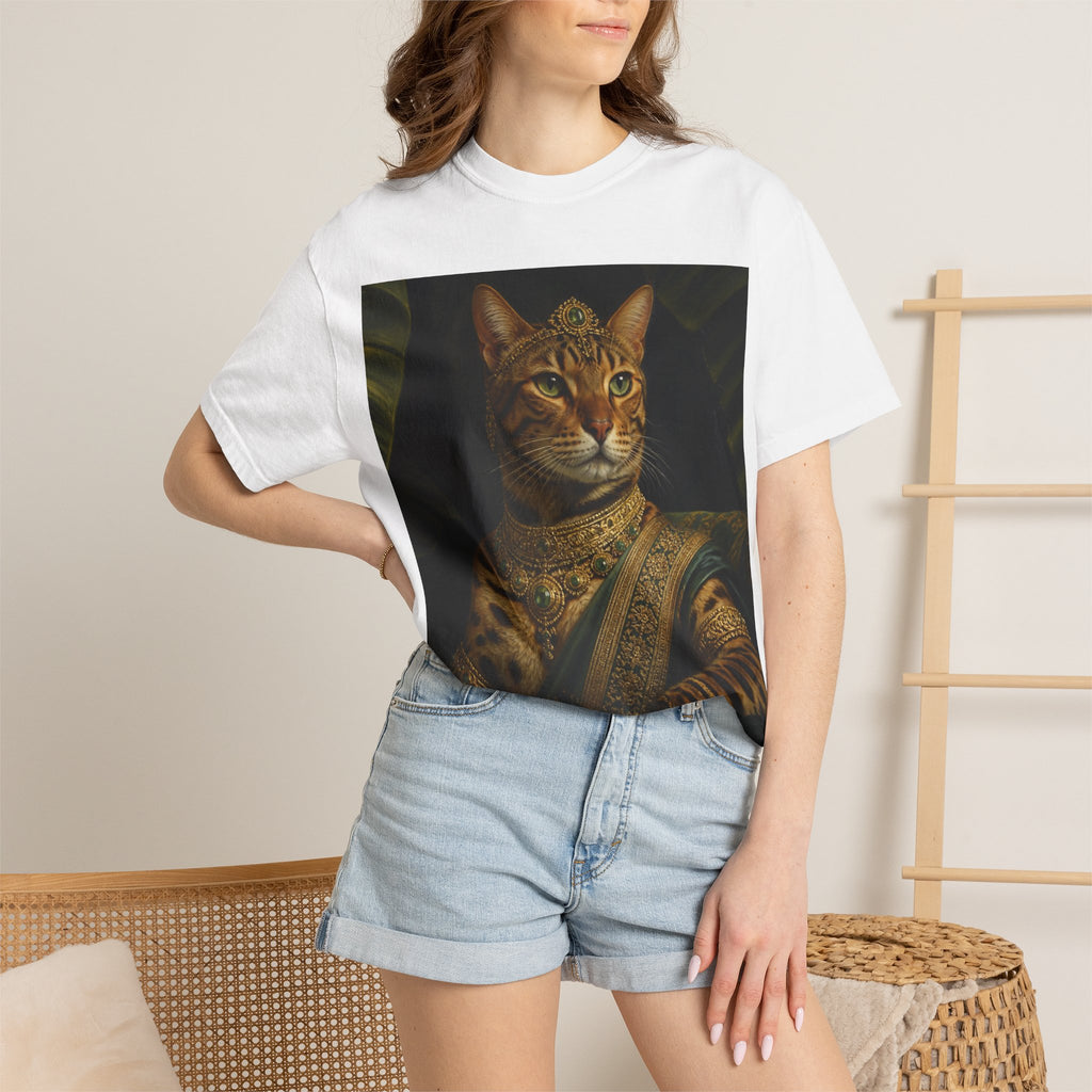 Royal Bengal Cat T-Shirt — Vintage Portrait Tee