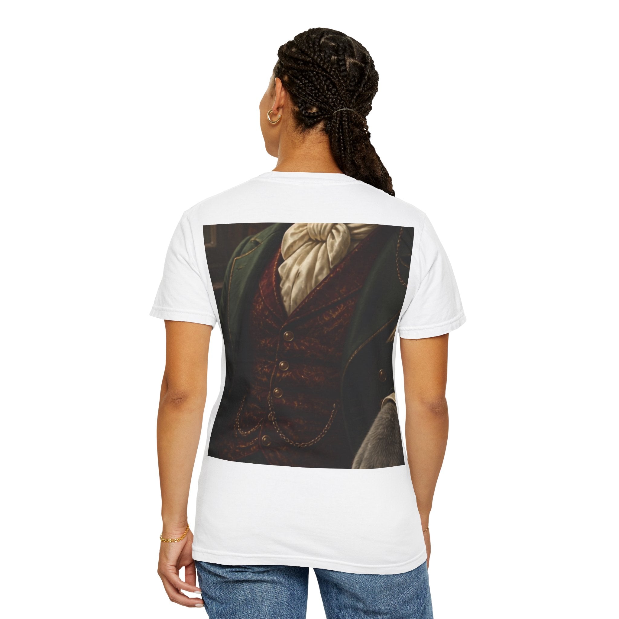 Cat Gentleman T-Shirt — Vintage Aristocat Portrait Tee