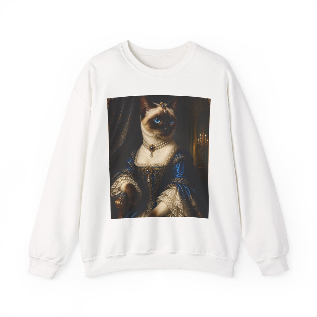 Regal Cat Portrait Sweatshirt