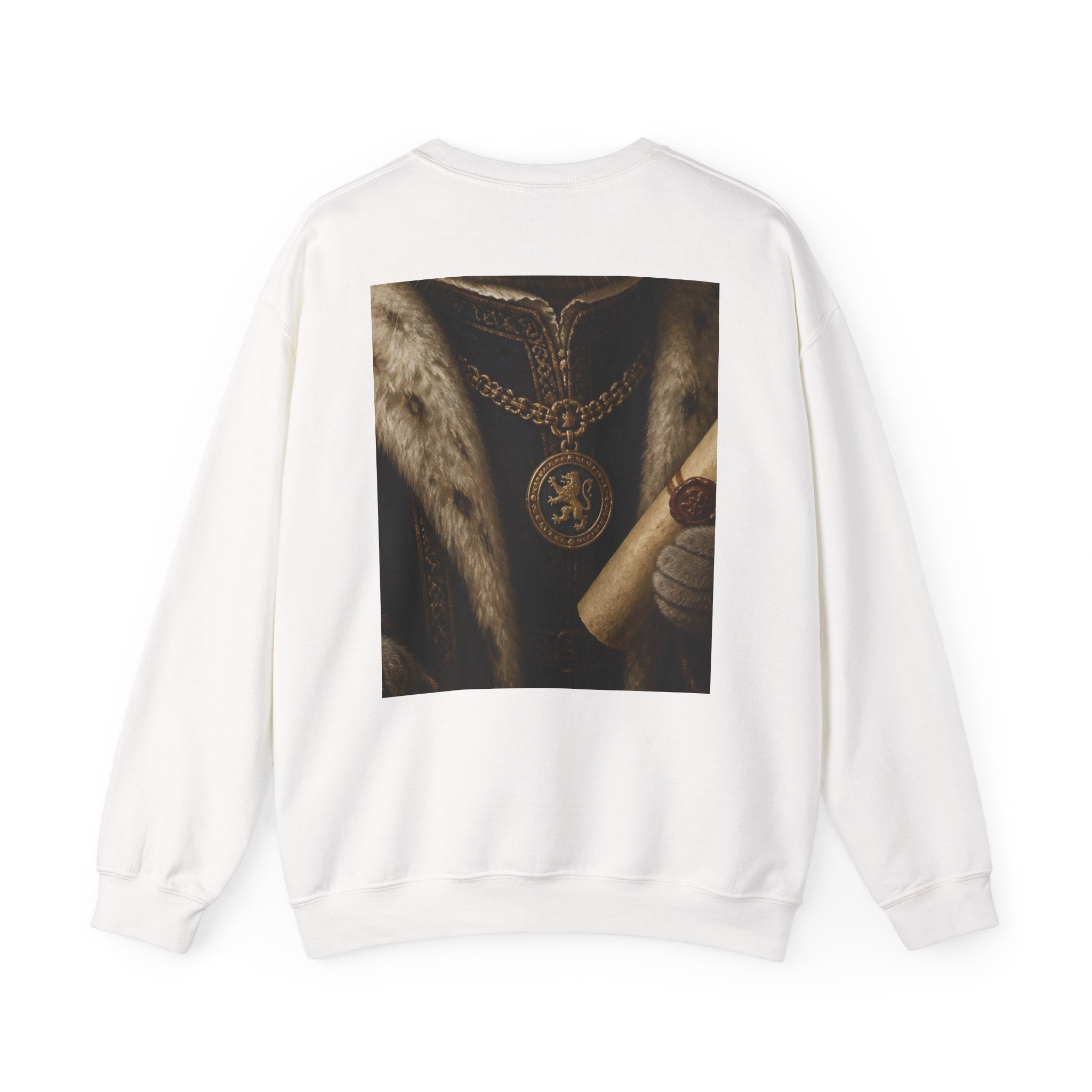 Scottish Fold Royal Cat Portrait Sweatshirt