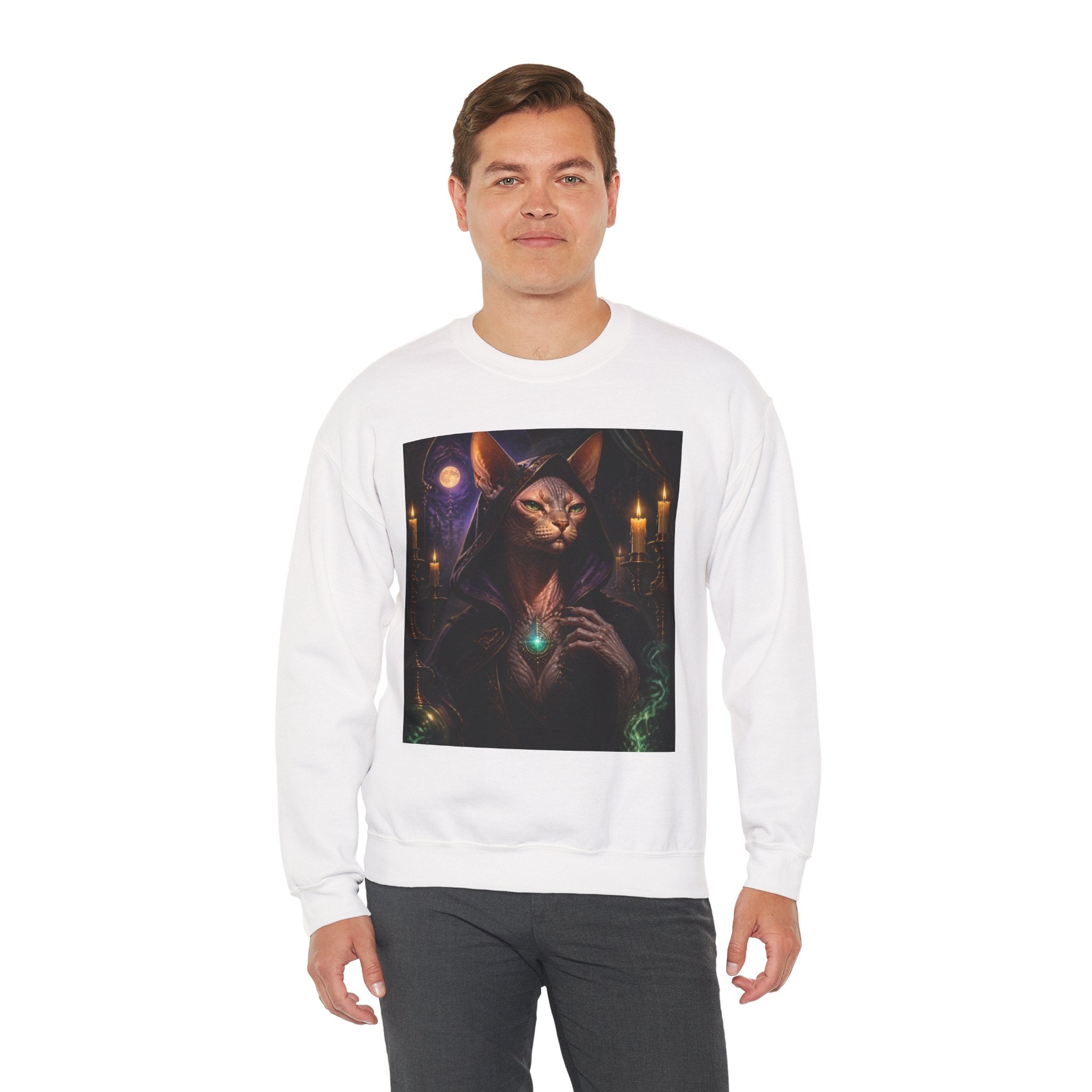 Mystic Cat Mage Sweatshirt