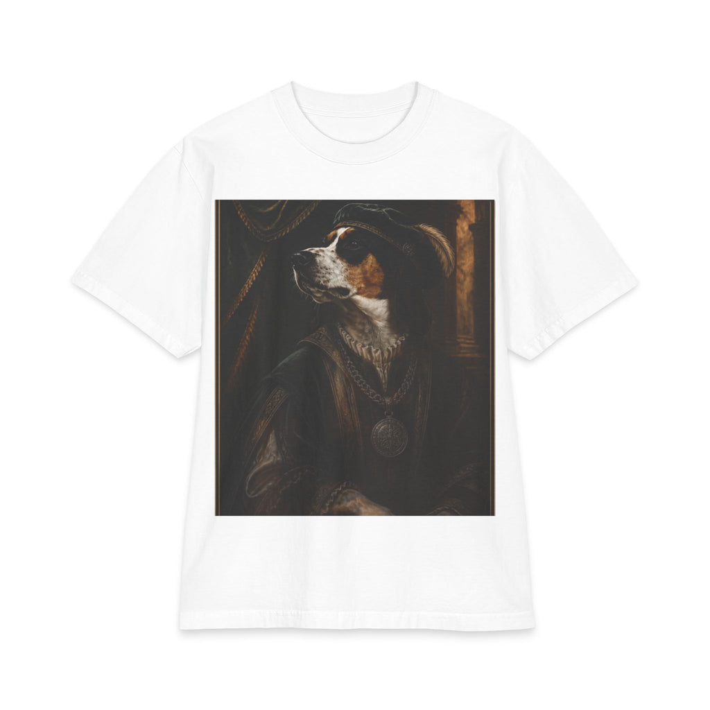 Renaissance Dog Portrait T-Shirt — Noble Pet Art Tee