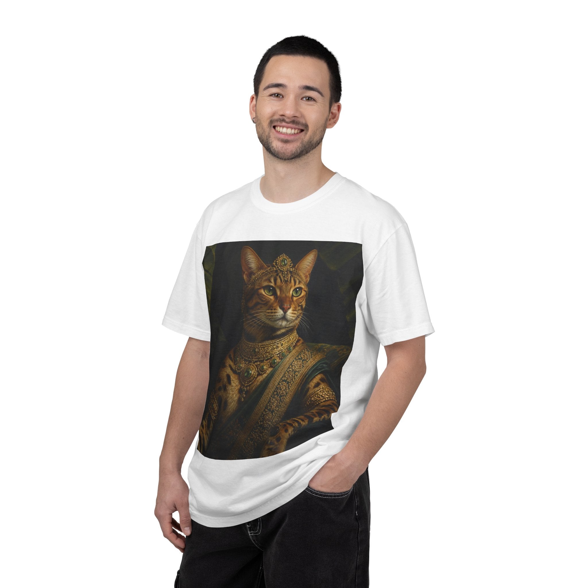 Royal Bengal Cat T-Shirt — Vintage Portrait Tee