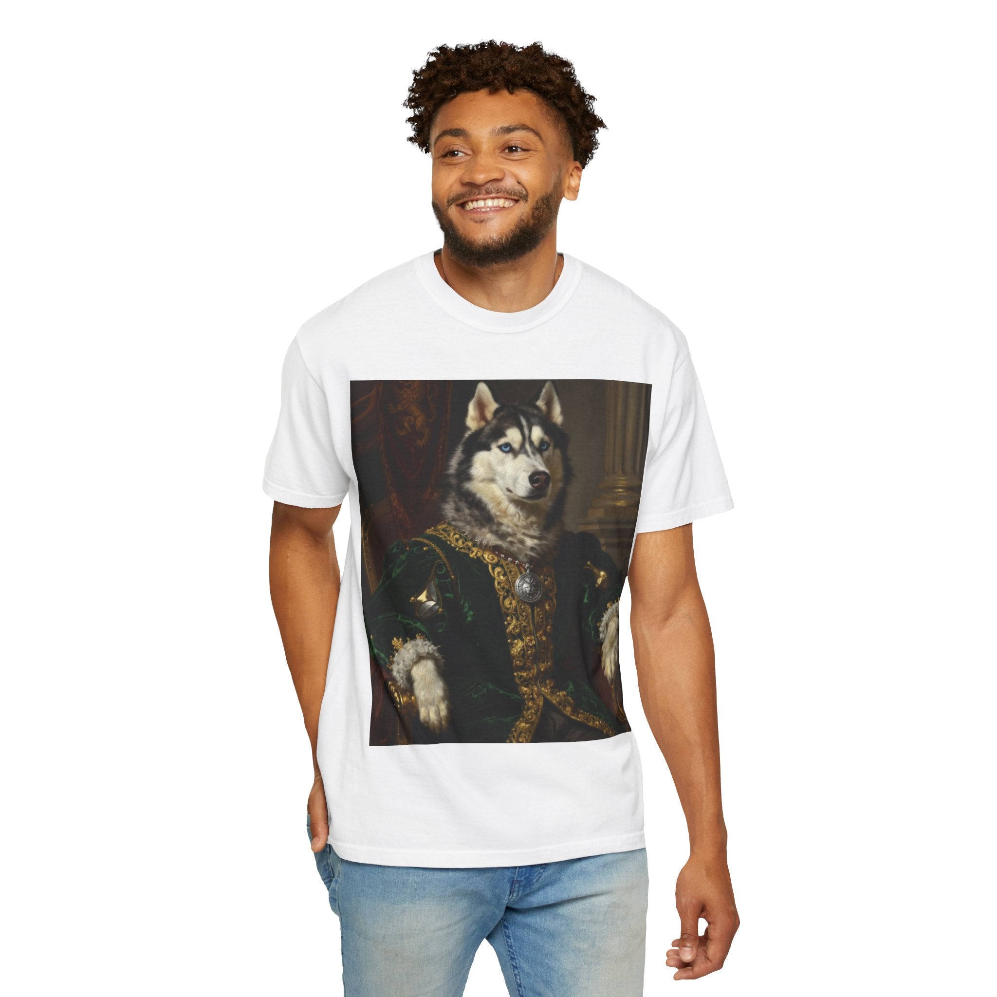 Regal Husky Portrait T-Shirt