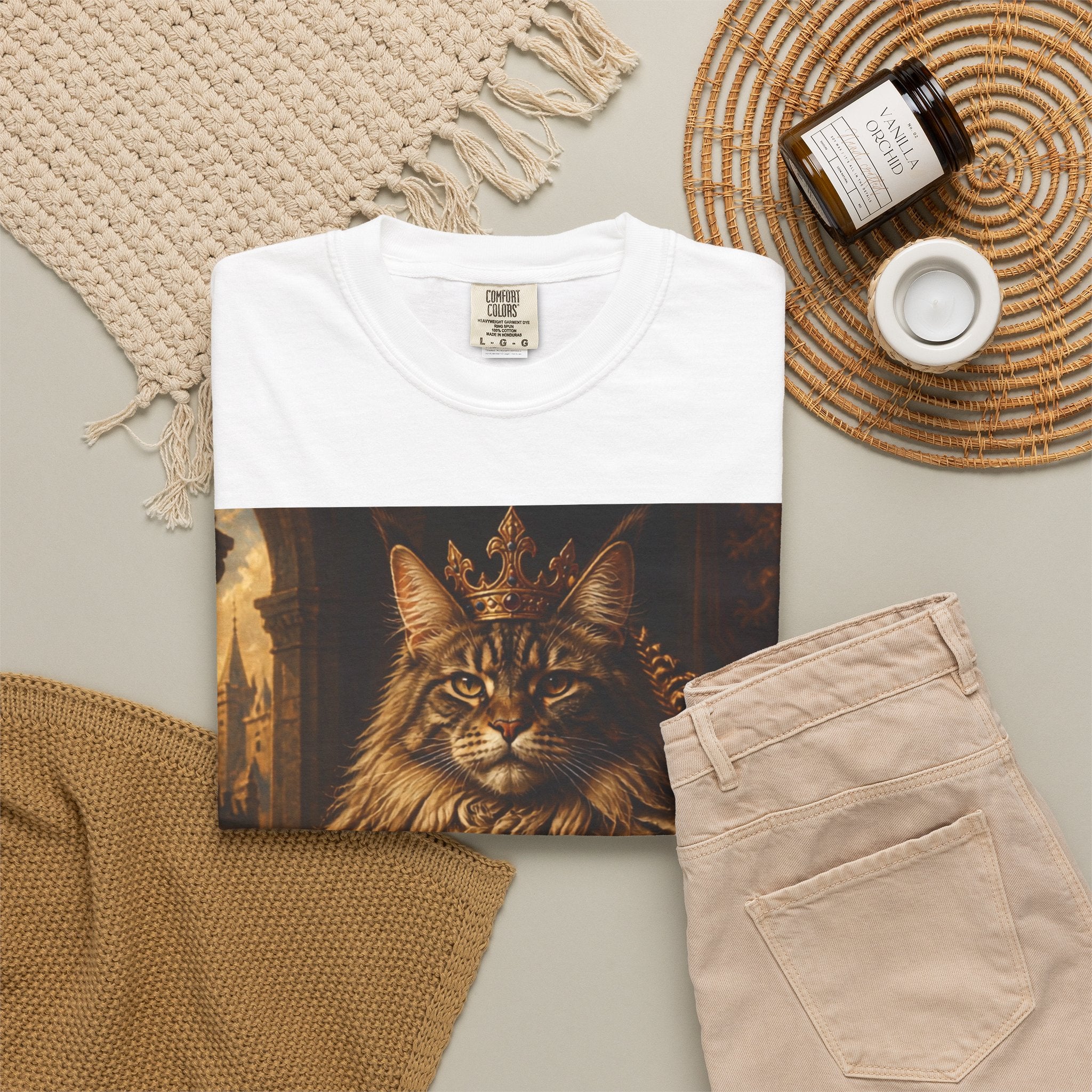 Regal Cat King T-Shirt