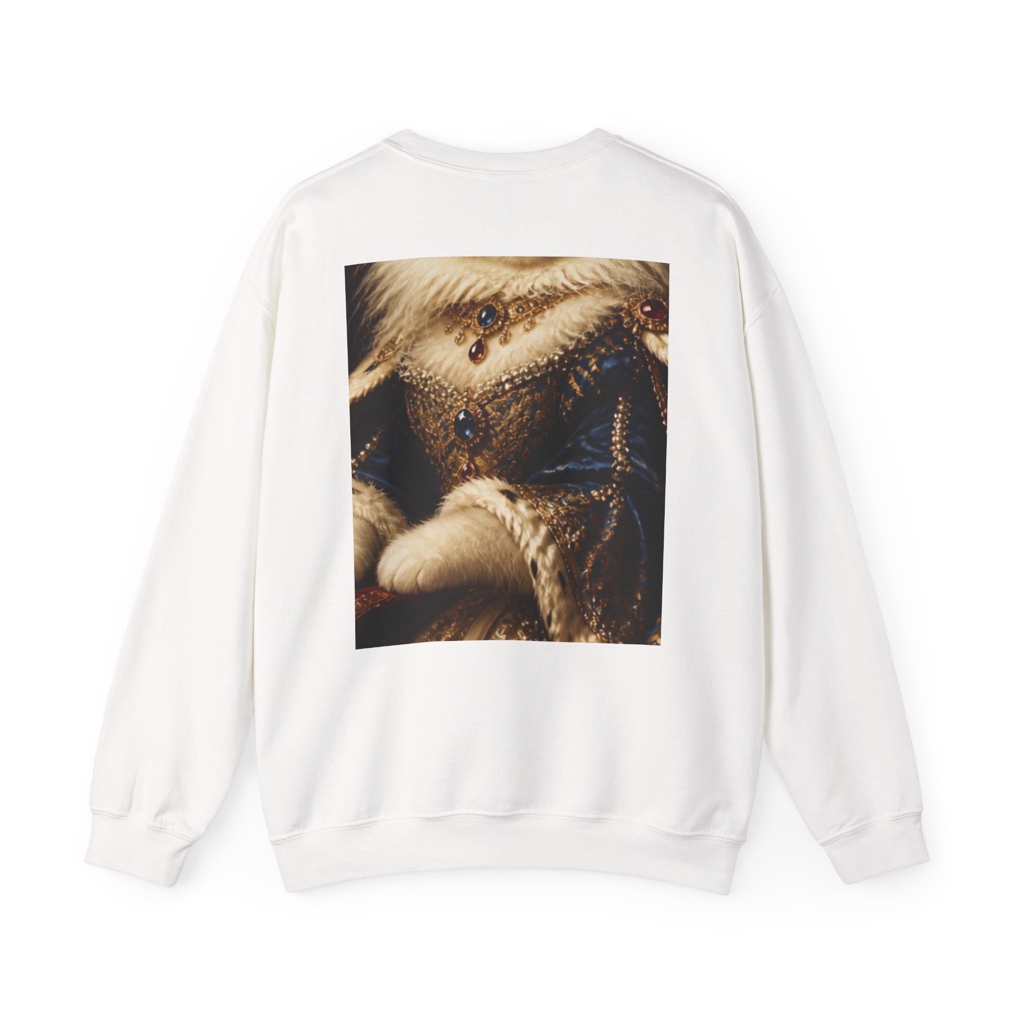 Regal Cat Portrait Crewneck Sweatshirt