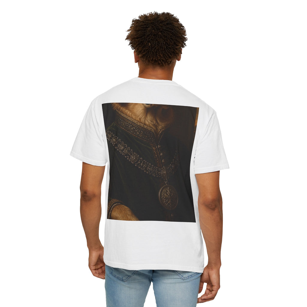 Dog Portrait T-Shirt — Regal Golden Retriever Art Tee